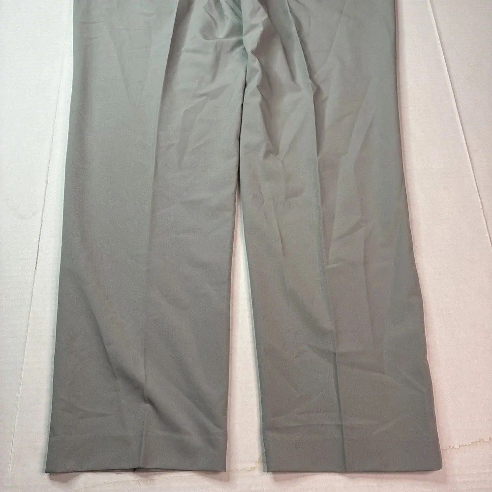 New Savane Performance Dress Pants Flat Front Men's Size 40x32 Gray Stone NWT